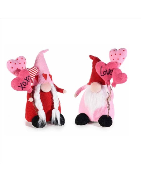 Gnomo innamorato con cuori