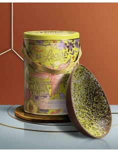 Uovo Cri Cri Latte 40% Pistacchio Leone 350g - Giardino Segreto