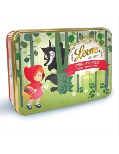 Gelatine Leone C’era una Volta 100g – Latta da Collezione con 4 Person