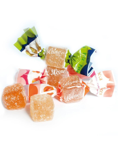 Gelatine Leone Cubifrutta Mix di Frutta – Morbide e Colorate Delizie I