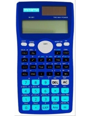 Calcolatrice Scientifica Pocket Trendy 10 Cifre Mitama con Custodia – 