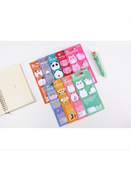 Set sticky notes animaletti kawaii iTotal 9 modelli