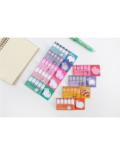 Set sticky notes e tabs animaletti kawaii 9 modelli 2