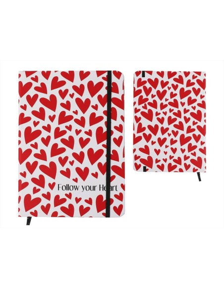 Quaderno A5 Follow Your Heart iTotal 15x21 cm