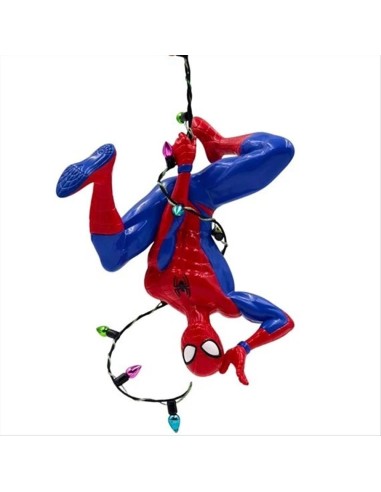 Decorazione 3D Spiderman con Filo di Luci H20cm – Collezione Marvel