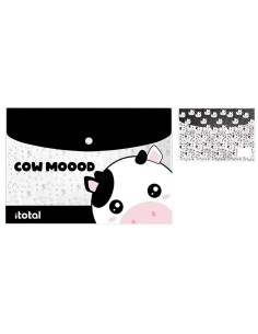 Cartella portadocumenti Mucca A4 iTotal 34x23 cm