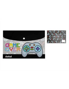 Cartella portadocumenti Let's Play Game Over A4