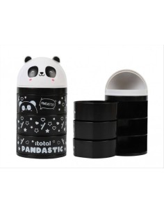 iTOTAL Organizer verticale PANDA 🐼 | Diamante Rosa
