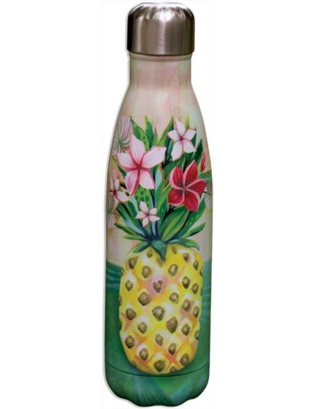 Bottiglia termica 500ml - Ananas floreale Allen Designs | Diamante Ros