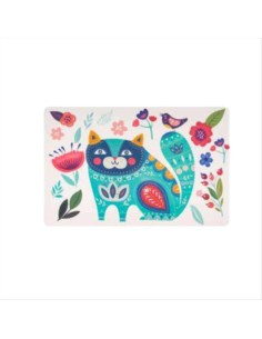 Tovaglietta all'americana Gatto azzurro | Diamante Rosa