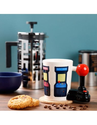 Tazza Game Over arcade con manico joypad