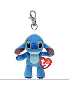 Peluche Ty Disney Clips - STITCH 8,5cm con moschettone