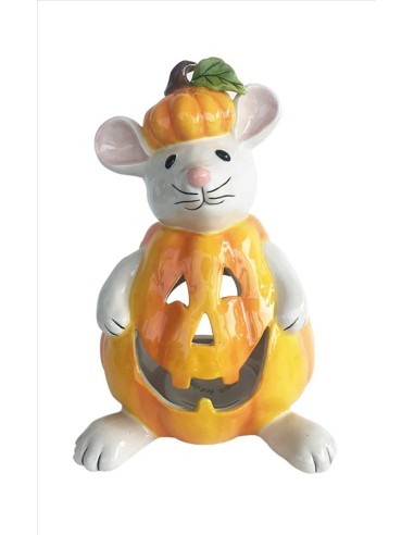 Portacandela Mouse Pumpkin Costume