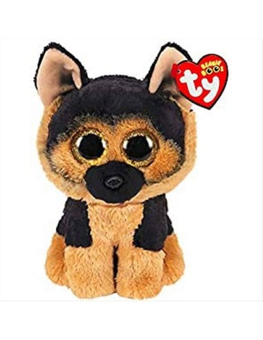 Peluche Ty Beanie Boo’s Spirit 28cm – Pastore tedesco con occhi ambrat