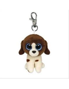 Peluche Ty Beanie Boo's Clips - Muddles cagnolino pezzato 8,5cm