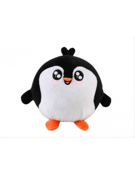 iTOTAL Cuscino Squishy Pinguino – Morbido in Memory Foam 14x14x14 cm
