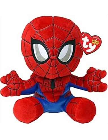 Peluche Ty Marvel Floppy 20cm – Spider-Man Super Eroe