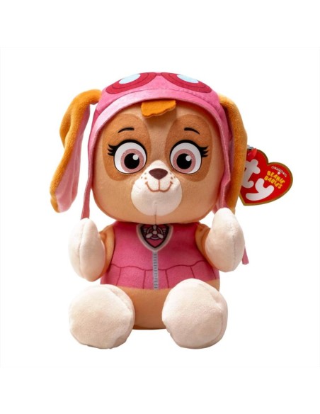 Peluche Ty Paw Patrol Floppy 20cm – Skye Cagnolina Aviatrice