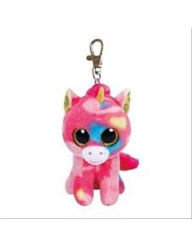Peluche Ty Beanie Boo's Clips - Fantasia unicorno multicolore 8,5cm