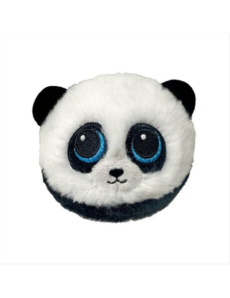 Peluche Ty Beanie Bouncers - Checkers panda 7,6cm occhi azzurri