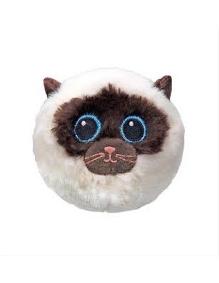 Peluche Ty Beanie Bouncers - Sammy gattino siamese 7,6cm