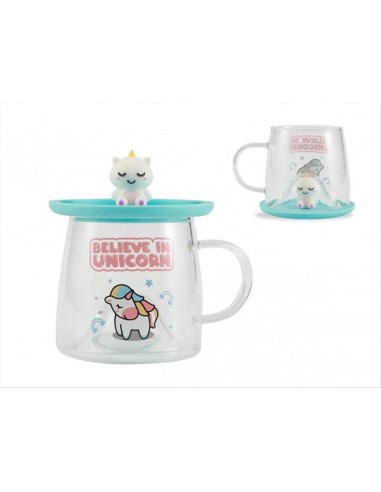 Bicchiere Charmy UNICORNO 🦄✨ – Design Kawaii