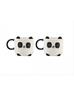 Set 2 Tazzine Espresso Panda 🐼 - Caffè tenero in stile kawaii!