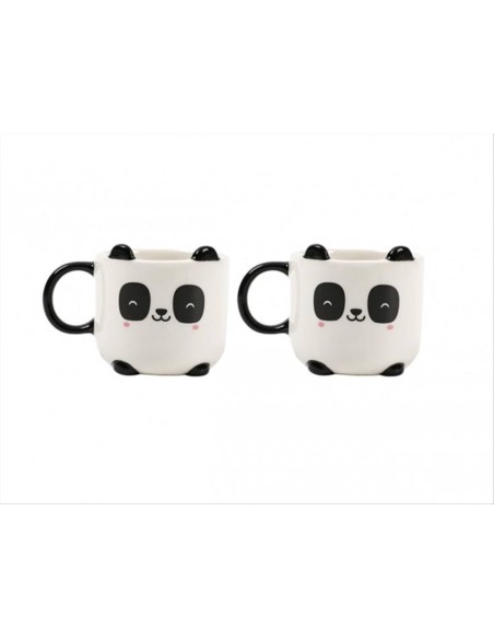 Set 2 Tazzine Espresso Panda 🐼 - Caffè tenero in stile kawaii!