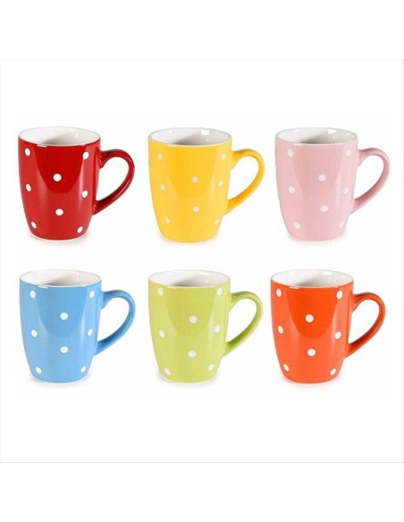 Tazza Colorata con Pois - 300ml di Allegria! 🎨☕