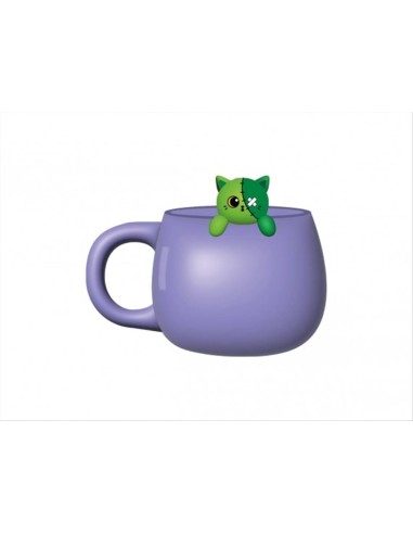 Tazza in ceramica KITTENSTEIN 3D Gatto Zombie 470ml