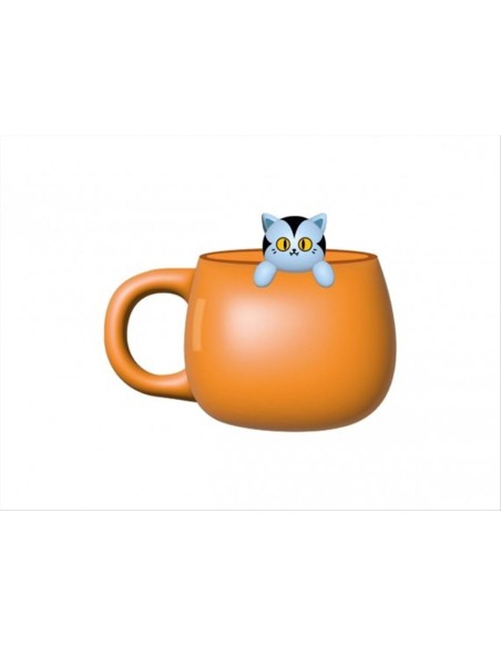 Tazza in ceramica VAMPUUR 3D - iTotal - Gattino vampiro con scatola