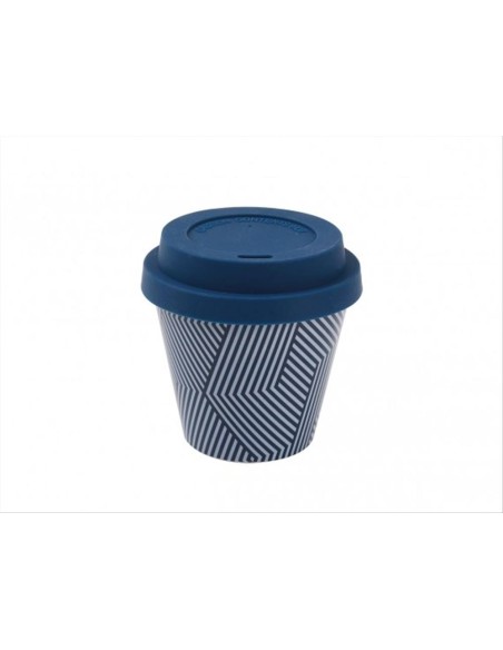 iTOTAL Tazzina da caffè con tappo silicone 90ml OPTICAL