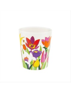 Tazzina da Caffè TULIPES 🌷 – Eleganza e Colore per Ogni Sorso
