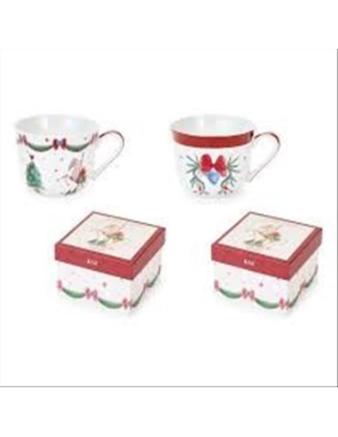 Tazza Mug 370ml in Porcellana 2 modelli - Collezione La Giostra di Ame
