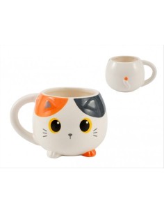 Tazza Chunky Gatto Tricolore Arancione iTotal Kawaii