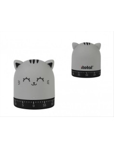 iTOTAL Timer da cucina GATTO GRIGIO 🐈‍⬛