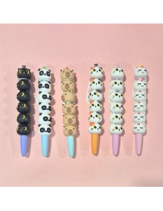 Penna Spinner Animaletti iTotal - Gira e Scrivi con Gusto! 🐱🦄🐼🐾