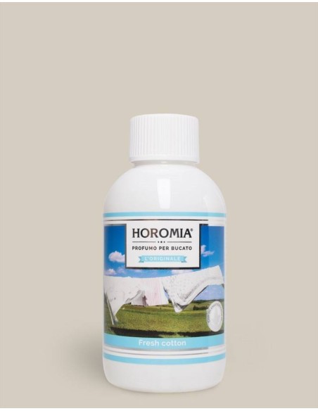 Horomia Fresh Cotton 250 ml Profumo per bucato fresco persistente | Di