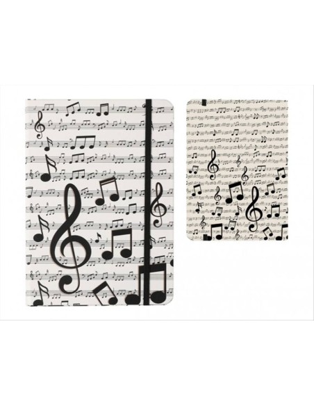 Quaderno A5 Musica note musicali iTotal 15x21