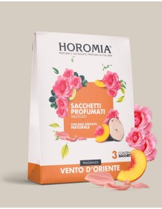 VENTO D'ORIENTE Sacchetti profumati 3pz multiuso