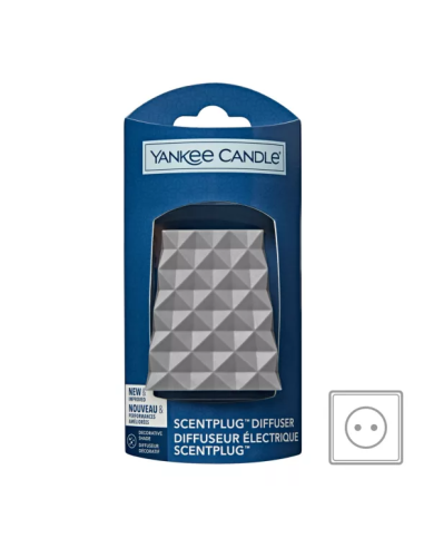 Diffusore elettrico ScentPlug Grigio – Yankee Candle ⚡🏡 Diamante Rosa