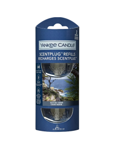 BAYSIDE CEDAR Ricarica 2pz diffusore Scentplug Yankee Candle