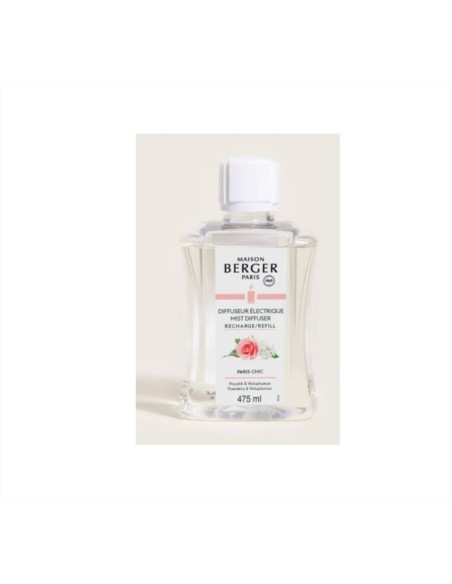 PARIS CHIC - Ricarica 475ml per diffusore elettrico a ultrasuoni