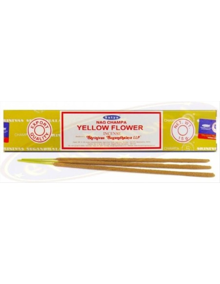 Incenso Nag Champa Satya - Yellow Flower
