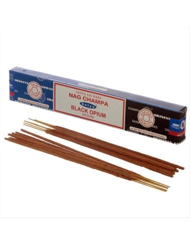 Incenso Satya Nag Champa - Oppio nero