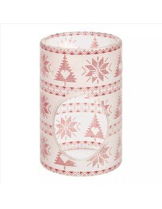 Bruciacera per tart wax melts Red Nordic Frosted Yankee Candle