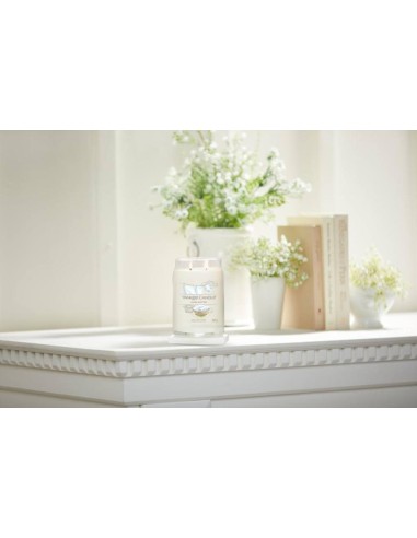 CLEAN COTTON Giara Grande Yankee Candle - Freschezza pura a casa tua!