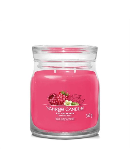 RED RASPBERRY Giara media 368gr Yankee Candle Signature