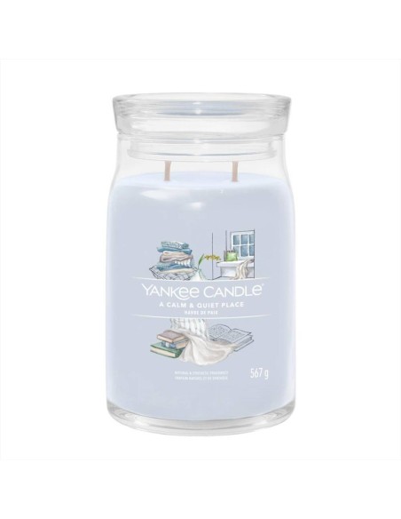 A CALM E QUIET PLACE Giara grande 567gr Yankee Candle Signature