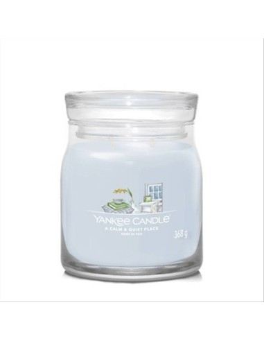 A CALM E QUIET PLACE Giara media 368gr Yankee Candle Signature